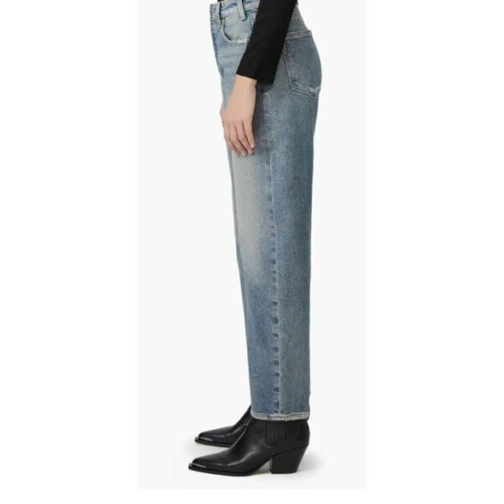 Paige Vintage Womens Alexis High Rise Distressed Ankle Barrel Jeans Sz 30 New - Picture 4 of 14